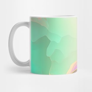 Gold opal gemstone Mug